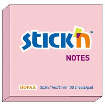 Notes autoadeziv 76 x  76 mm, 100 file, Stick