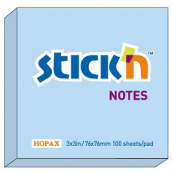 Notes autoadeziv 76 x  76 mm, 100 file, Stick