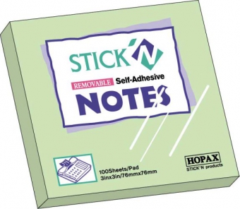 Notes autoadeziv 76 x  76 mm, 100 file, Stick