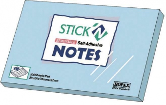 Notes autoadeziv 76 x 127 mm, 100 file, Stick