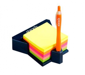 Cub autoadeziv cu suport, 76 x 76 mm, 400 file, Stick