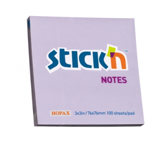 Notes autoadeziv 76 x  76 mm, 100 file, Stick