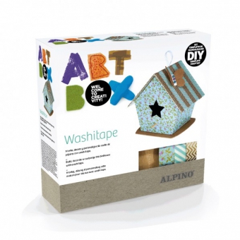 Cutie cu articole creative ALPINO ArtBox Washitape