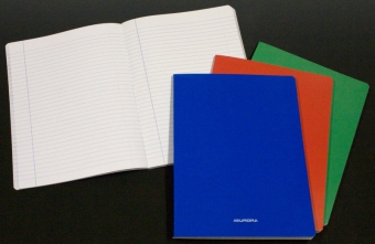 Caiet A4, 60 file - 80g/mp, liniat stanga, coperta carton laminat, AURORA - matematica