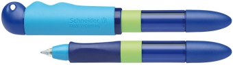 Roller cu cartus SCHNEIDER Base Senso, senzor luminos, corp albastru/verde - scriere albastra