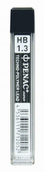 Mine pentru creion mecanic 1,3mm,  6/set, PENAC - HB