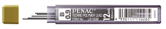 Mine pentru creion mecanic 0,9mm, 12/set, PENAC - HB