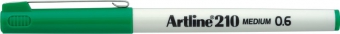 Liner ARTLINE 210, varf fetru 0.6mm - verde