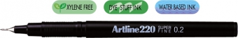 Liner ARTLINE 220, varf fetru 0.2mm - negru
