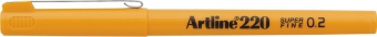 Liner ARTLINE 220, varf fetru 0.2mm - galben