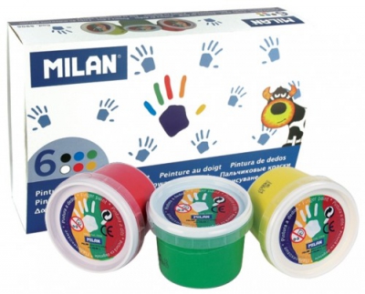 Acuarele 6 culori Finger MILAN