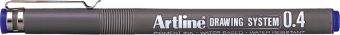 Marker pentru desen tehnic ARTLINE, varf fetru 0.4mm - albastru