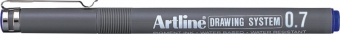 Marker pentru desen tehnic ARTLINE, varf fetru 0.7mm - albastru