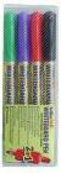 Marker pentru tabla de scris ARTLINE 541T, doua capete - varfuri rotunde 0.4mm/1.0mm, 4 buc/set
