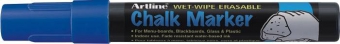 Marker cu creta ARTLINE, pentru table de scris, varf 4.0mm - albastru