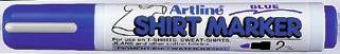 T-Shirt marker ARTLINE, corp plastic, varf rotund 2.0mm - albastru