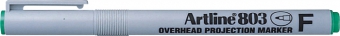 OHP Non-Permanent marker ARTLINE 803, varf fin - 0.5mm - verde
