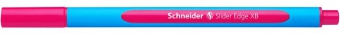 Pix SCHNEIDER Slider Edge XB, rubber grip, varf 1.4mm - scriere roz