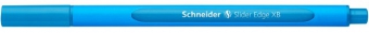 Pix SCHNEIDER Slider Edge XB, rubber grip, varf 1.4mm - scriere bleu
