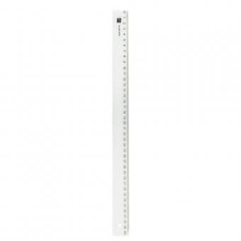 Rigla din plastic transparent, 40cm, ALCO