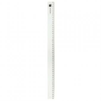 Rigla din plastic transparent, 50cm, ALCO