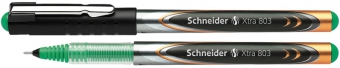 Roller cu cerneala SCHNEIDER Xtra 803, needle point 0.3mm - scriere verde