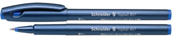 Roller SCHNEIDER Topball 857, varf cu bila 0.6mm - scriere albastra
