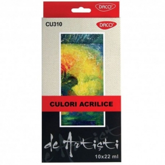 CULORI ACRIL 10C 22ML ARTIST DACO CU310
