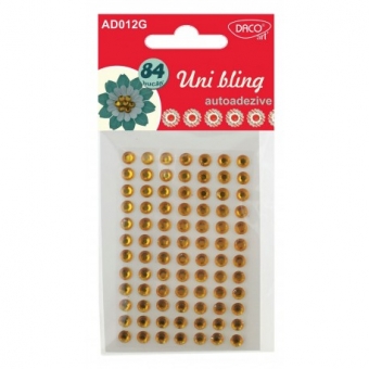 Accesorii craft - AD012 Galben diamante AA uni bling DACO