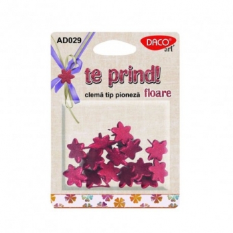 ACCESORII CRAFT - AD029  CLEMA TIP PIONEZA FLOARE