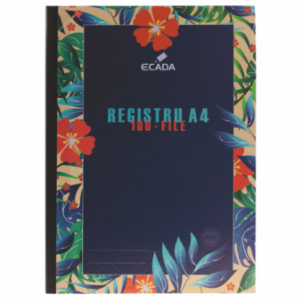 REGISTRU A4 CARTONAT 100F AR ECADA
