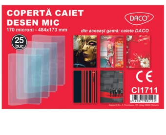 COPERTA CAIET DESEN MIC - DACO CI1711 484MMX173MM