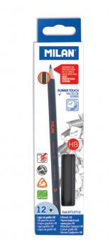 CREION GRAFIT TRIUNGHIULAR HB MILAN RUBBER TOUCH