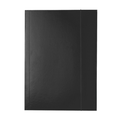 Mapa carton cu elastic negru Esselte