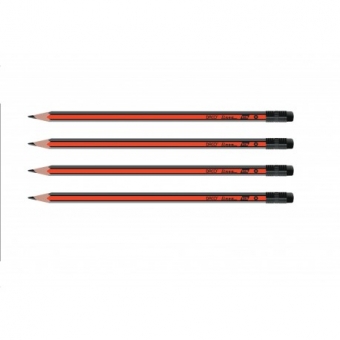 Creion negru cu radiera Linea DACO