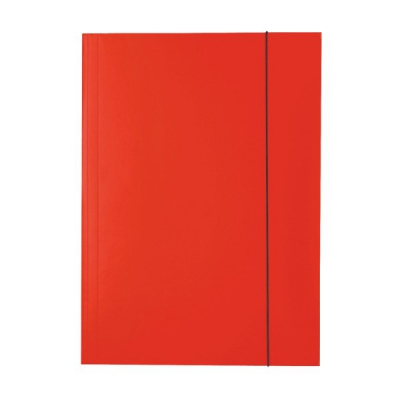 Mapa carton cu elastic rosu Esselte