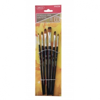 PENSULE SET 6 PAR SINTETIC OBLIC DACO PN236