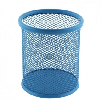 SUPORT BIROU CILINDRIC ECADA ALBASTRU