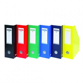 Suport vertical pentru cataloage, A4 - 10cm latime, din carton laminat, DONAU