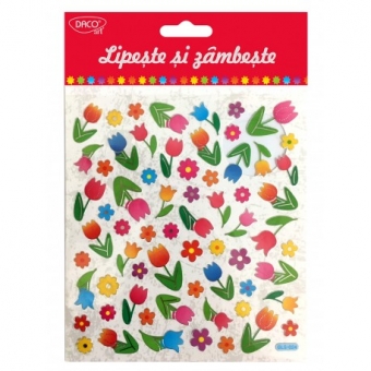 Abtibild - AB030 Lipeste si zambeste-floricele DACO