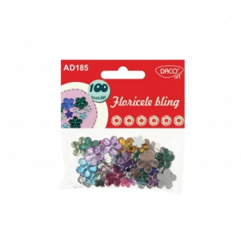 Accesorii craft - AD185 floricele bling DACO