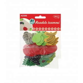 Accesorii craft - AD200 Roadele toamnei spuma DACO