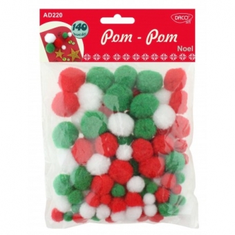 Accesorii craft - AD220 Pom-Pom Noel DACO