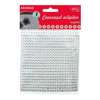 Accesorii craft - AD239 Covorasul sclipitor argintiuDACO