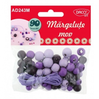 Accesorii craft - AD243 Margelute mov DACO