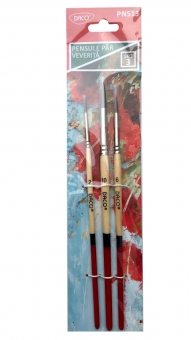 Pensula set 3 par veverita DACO PN513
