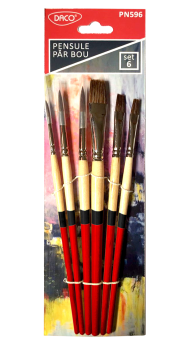 Pensula set 6 par bou DACO PN596