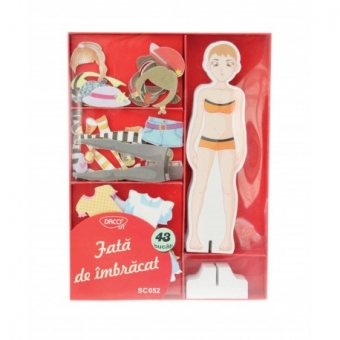 Set creativ - SC052 Fata de imbracat DACO