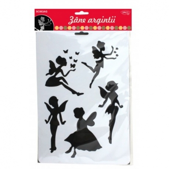 Set creativ - SC063AG Zane argintii DACO