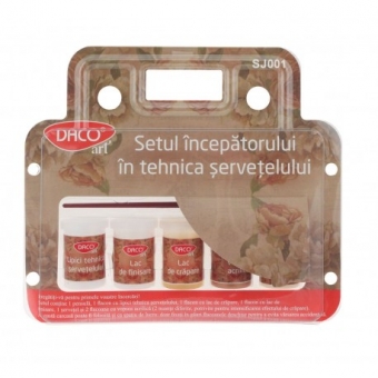 Setul incepatorului in tehnica servetelului SJ001 DACO